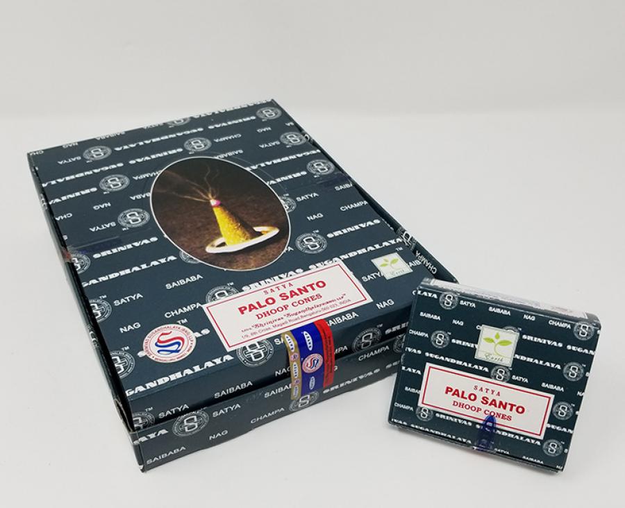 Satya Palo Santo Incense Cones | Incense | Wiccan Center