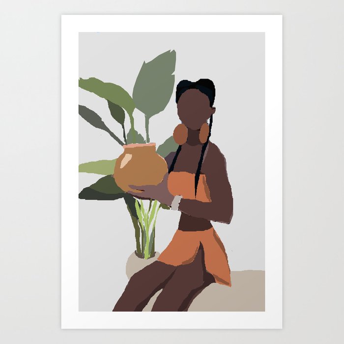 The Goddess Art Print