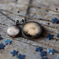 Pluto and Charon Layered Space Necklace | Necklace | Wiccan Center