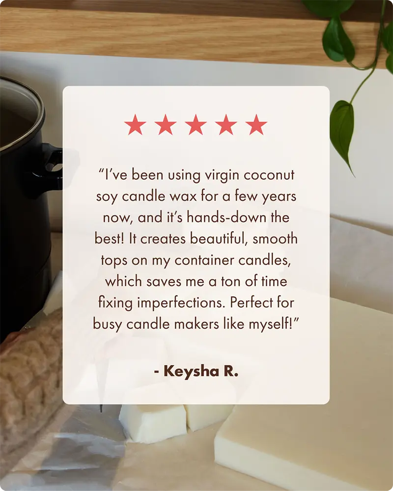 virgin coconut soy™ candle wax | candle-wax | Wiccan Center