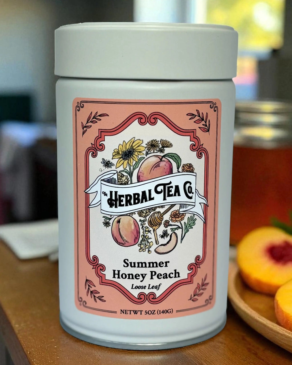 Summer Honey Peach Herbal Tea | Tea | Wiccan Center