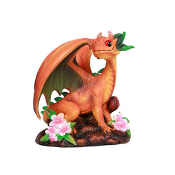 Peach Dragon Figurine | Dragon Figurines & Statues | Wiccan Center