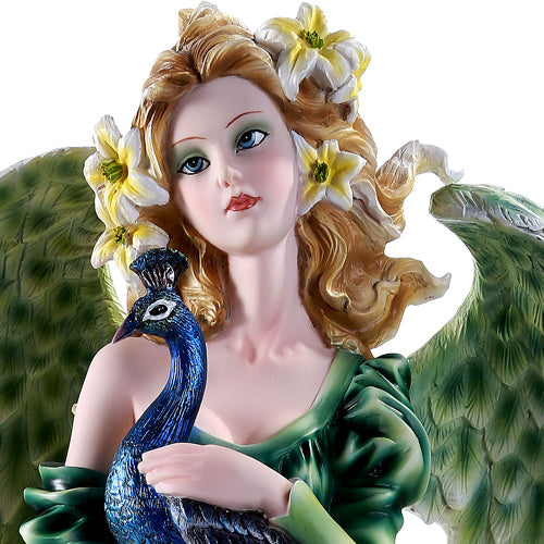 Peacock Fairy Statue