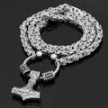Vikings Hammer of Thor Stainless Steel Necklace | Pendant and Necklaces | Wiccan Center