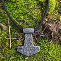 Vikings Thors Mjolnir Stainless Steel Pendant | Pendant and Necklaces | Wiccan Center