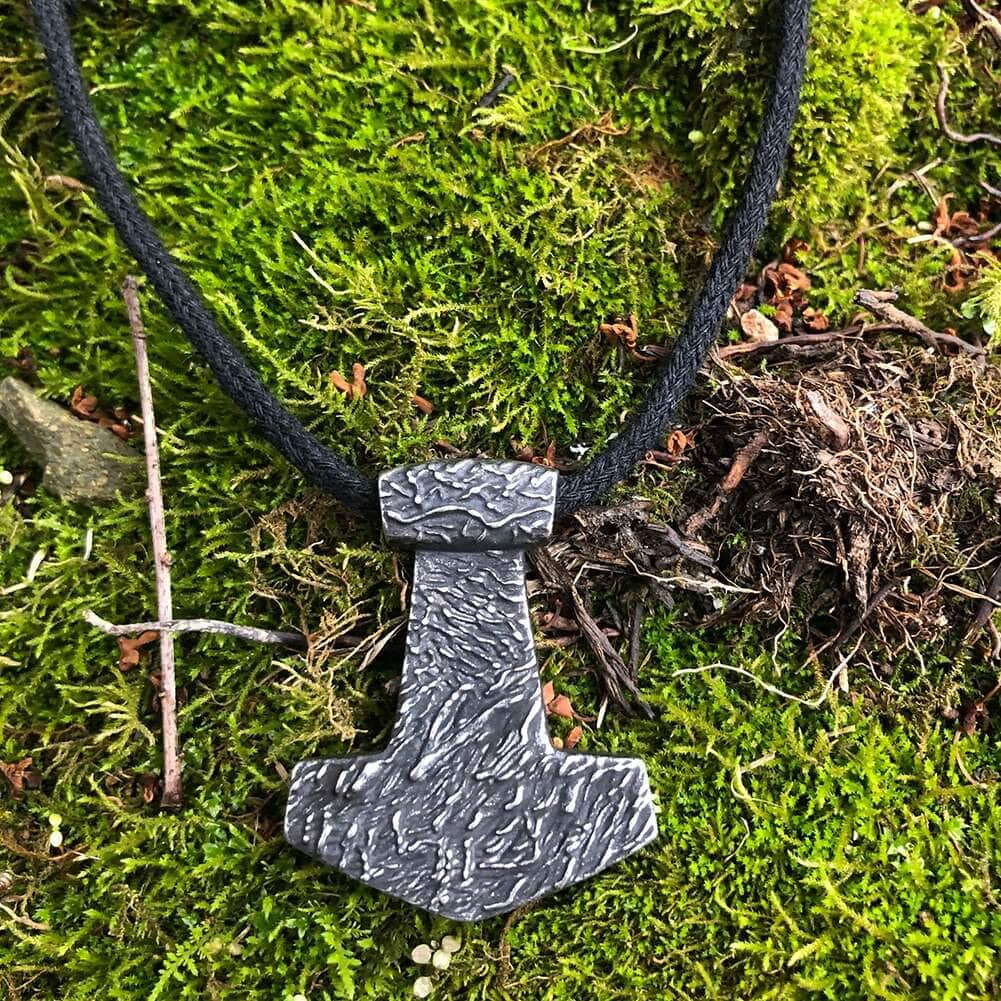 Vikings Thors Mjolnir Stainless Steel Pendant | Pendant and Necklaces | Wiccan Center