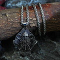 Vikings Warrior and Axe Stainless Steel Necklace | Pendant and Necklaces | Wiccan Center