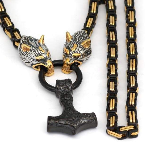 Vikings Mjölnir Stainless Steel Necklace | Pendants & Necklaces | Wiccan Center