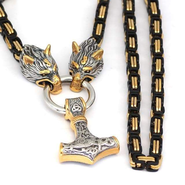 Vikings Mjölnir Stainless Steel Necklace | Pendants & Necklaces | Wiccan Center