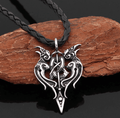 Vikings Huginn and Munnin Pendant Necklace | Pendant Necklaces | Wiccan Center