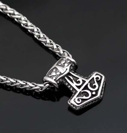 Vikings Thor's Hammer Pendant Necklace | Pendant Necklaces | Wiccan Center