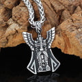 Vikings Odin Stainless Steel Pendant Necklace | Pendants & Necklaces | Wiccan Center