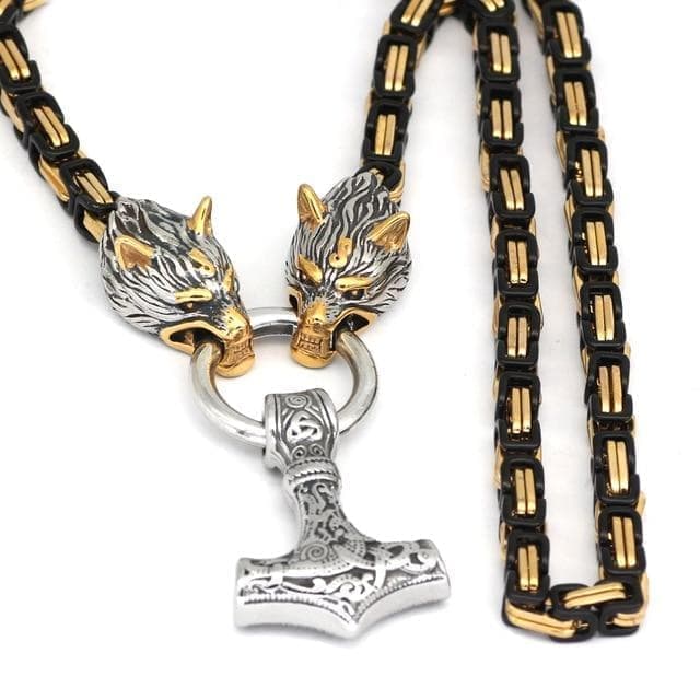 Vikings Mjölnir Stainless Steel Necklace | Pendants & Necklaces | Wiccan Center