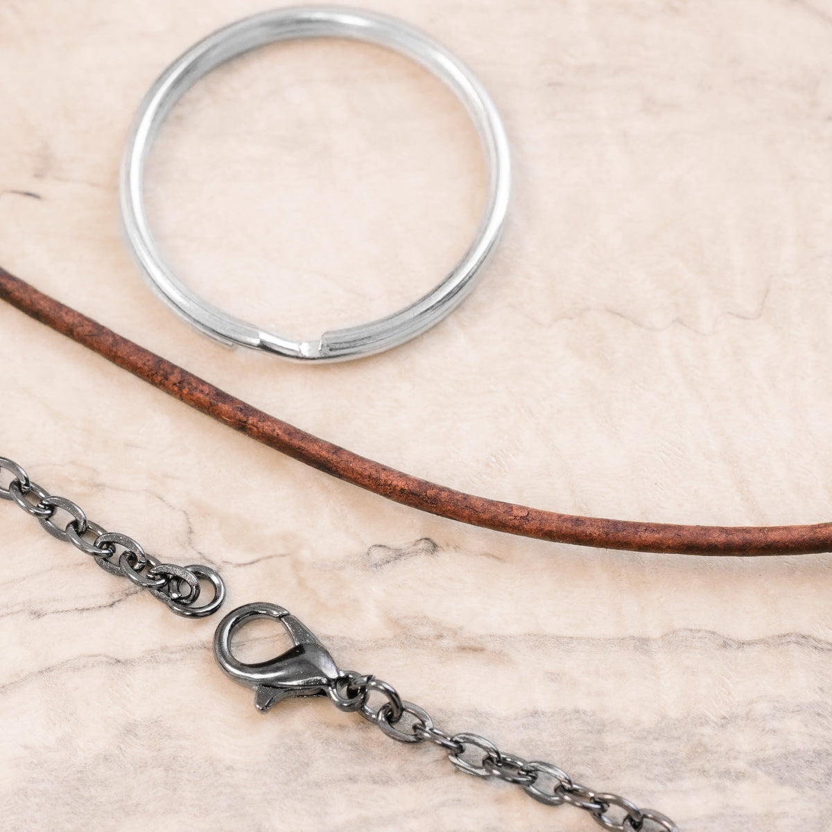 Zodiac Aries Moon Silver Necklace