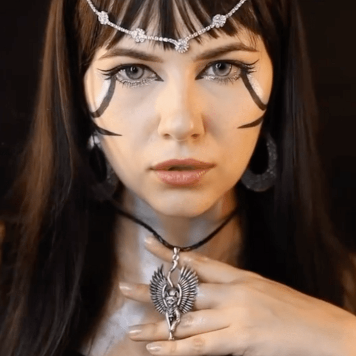 Ancient Egypt Bastet Goddess of Cats Stainless Steel Necklace | Pendants & Necklaces | Wiccan Center