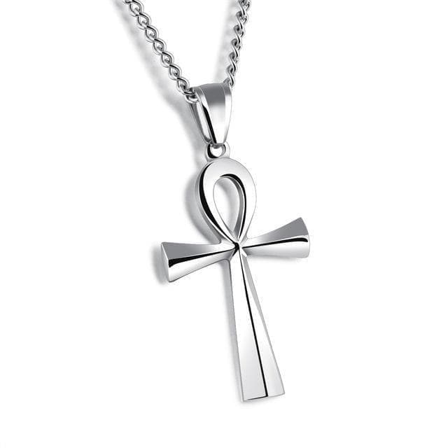 Ancient Egypt Life and Balance Stainless Steel Necklace | Pendants & Necklaces | Wiccan Center