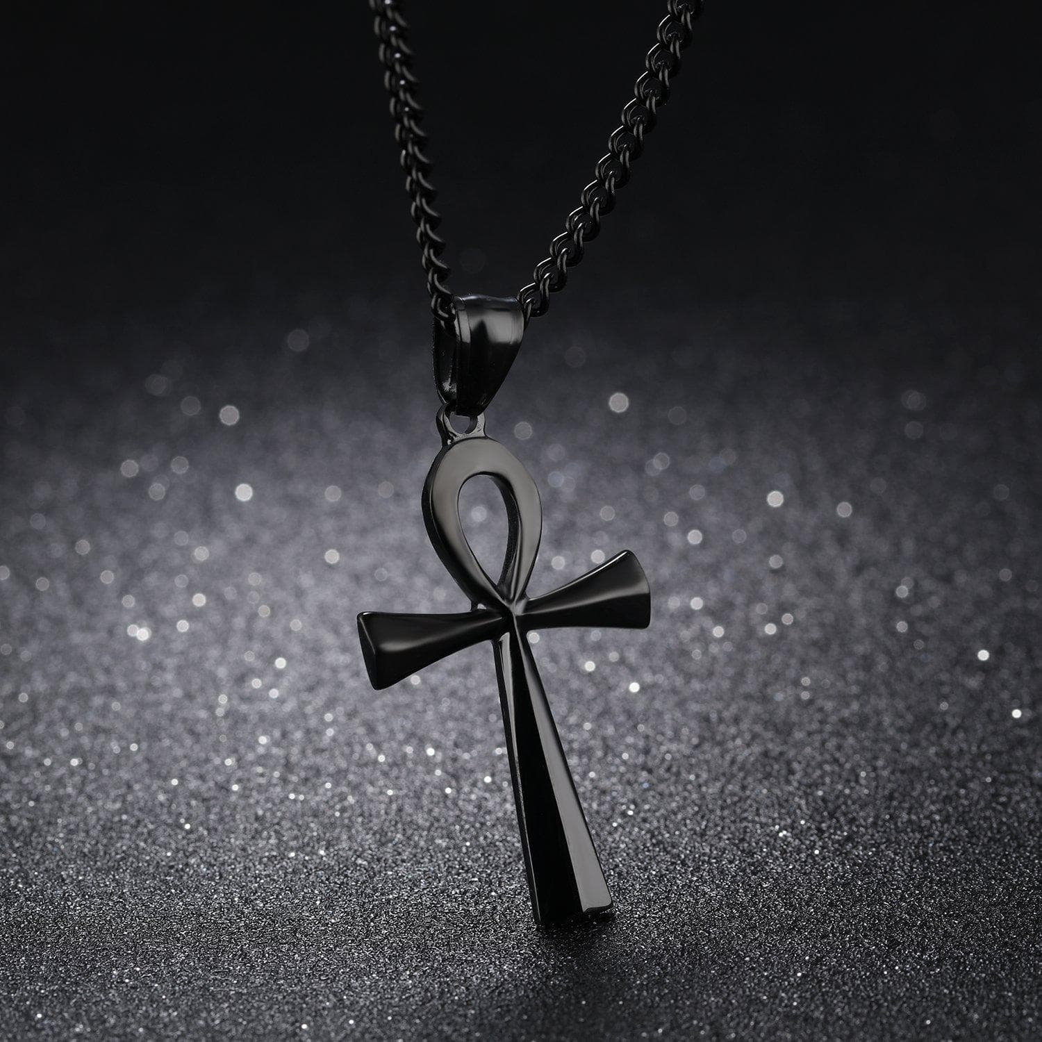 Ancient Egypt Life and Balance Stainless Steel Necklace | Pendants & Necklaces | Wiccan Center