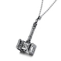 Vikings Thor's Hammer Stainless Steel Pendant Necklace | Pendants & Necklaces | Wiccan Center