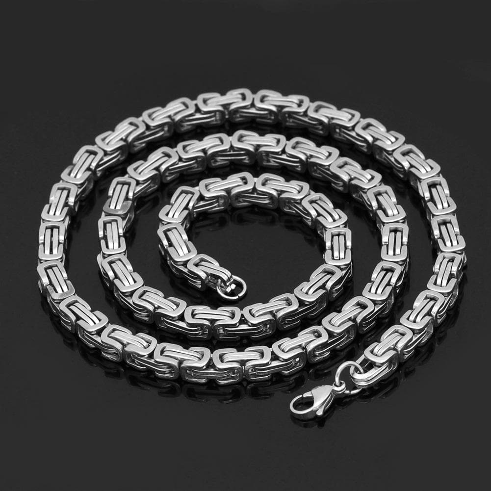 Viking Stainless Steel King Chain | Pendants & Necklaces | Wiccan Center