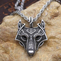 Viking Wolf Head Necklace | Pendants & Necklaces | Wiccan Center