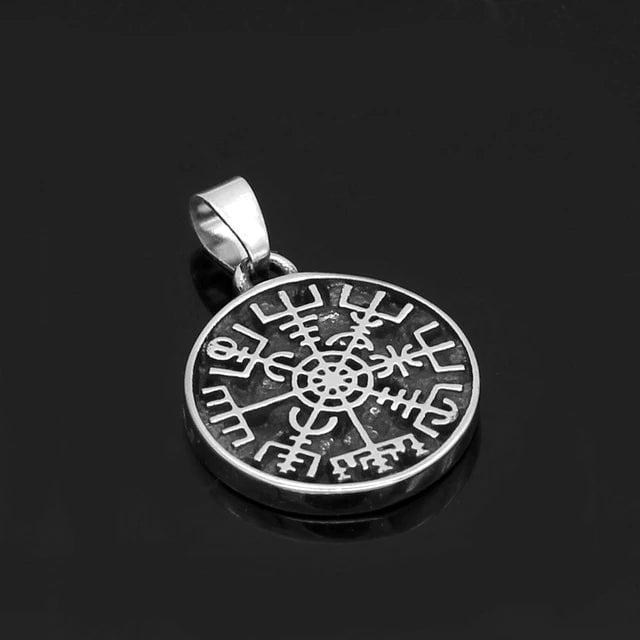 Vikings Helm of Awe Stainless Steel Necklace | Pendants & Necklaces | Wiccan Center