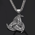 Vikings Odin's Horn Stainless Steel Pendant Necklace | Pendants & Necklaces | Wiccan Center