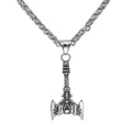 Vikings Skull Axe Stainless Steel Necklace | Pendants & Necklaces | Wiccan Center