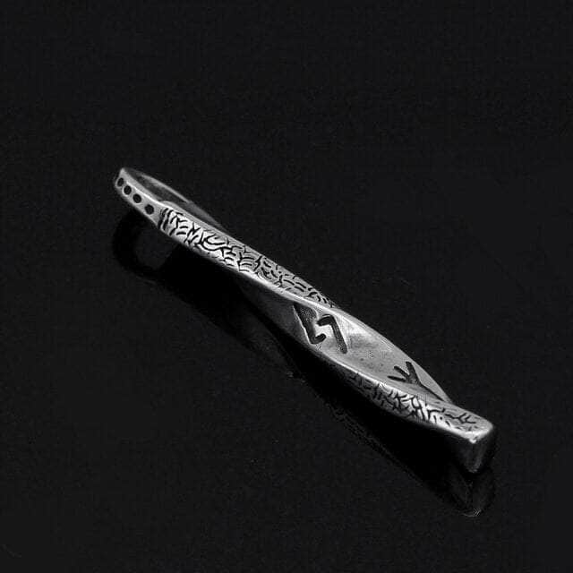 Vikings Twisted Rune Stainless Steel Pendant Necklace | Pendants & Necklaces | Wiccan Center
