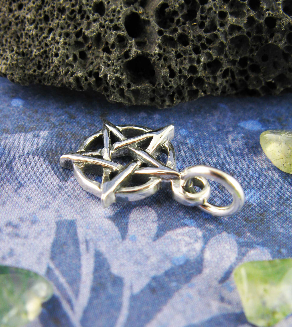 Little Pentacle Charm, Handmade | Handmade > Silver | Wiccan Center
