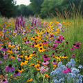 Perennial Wildflower Seed Mix (15 Varieties) – 1,000 Seeds | Seeds | Wiccan Center