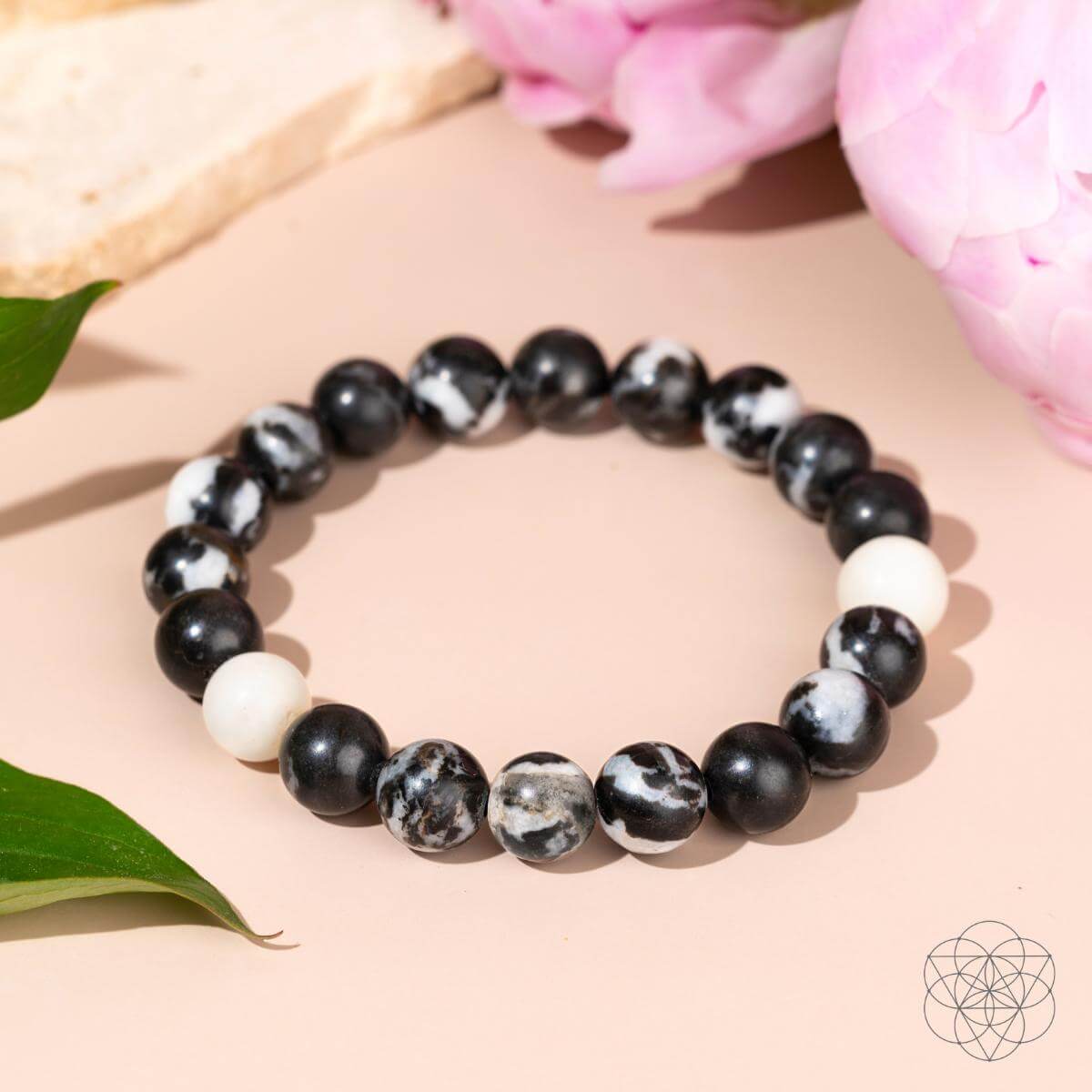 Permission to Pause - The Zebra Jasper Bracelet | Bracelet | Wiccan Center