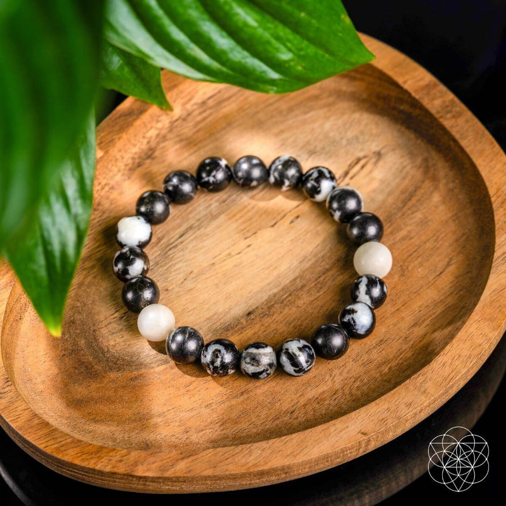 Permission to Pause - The Zebra Jasper Bracelet | Bracelet | Wiccan Center