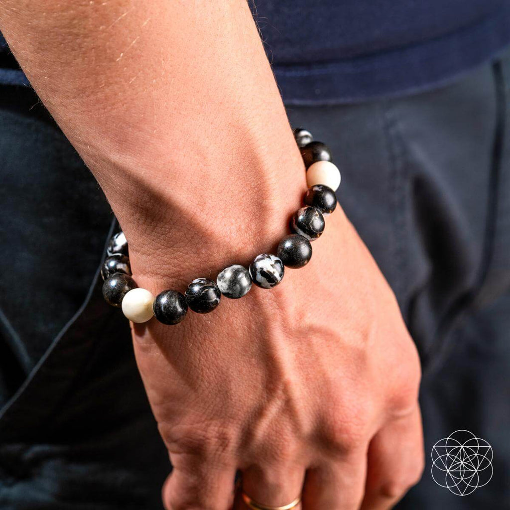 Permission to Pause - The Zebra Jasper Bracelet | Bracelet | Wiccan Center