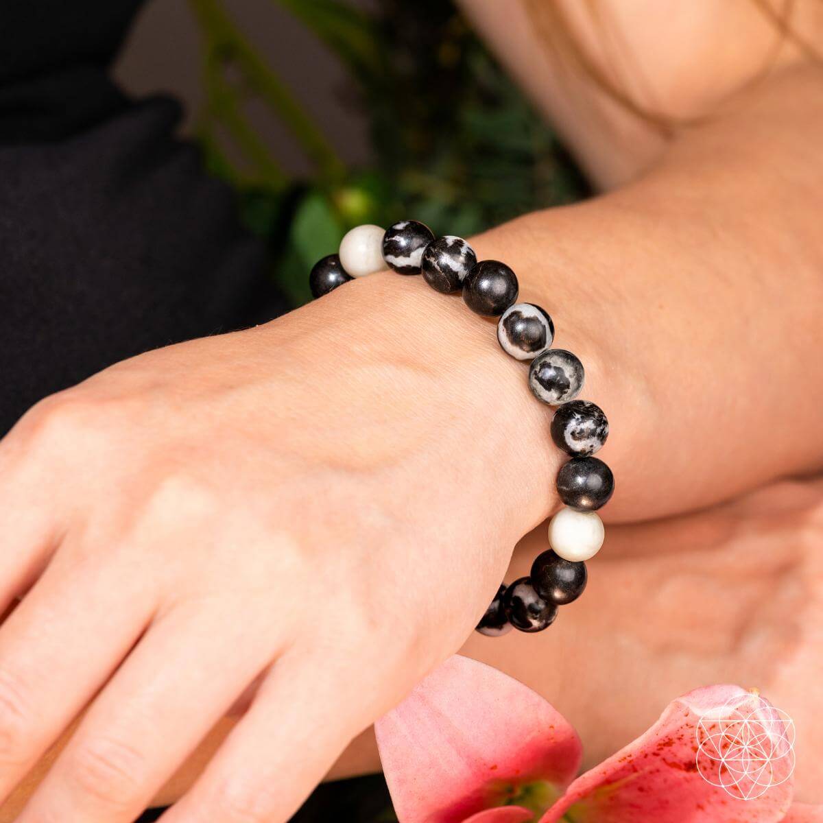 Permission to Pause - The Zebra Jasper Bracelet | Bracelet | Wiccan Center