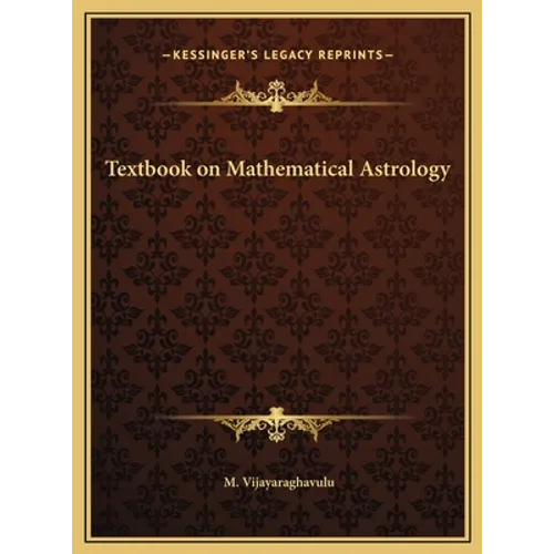 Textbook on Mathematical Astrology - Hardcover | Books | Wiccan Center