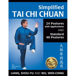 Simplified Tai CHI Chuan: 24 Postures with Applications & Standard 48 Postures - Hardcover | Books | Wiccan Center