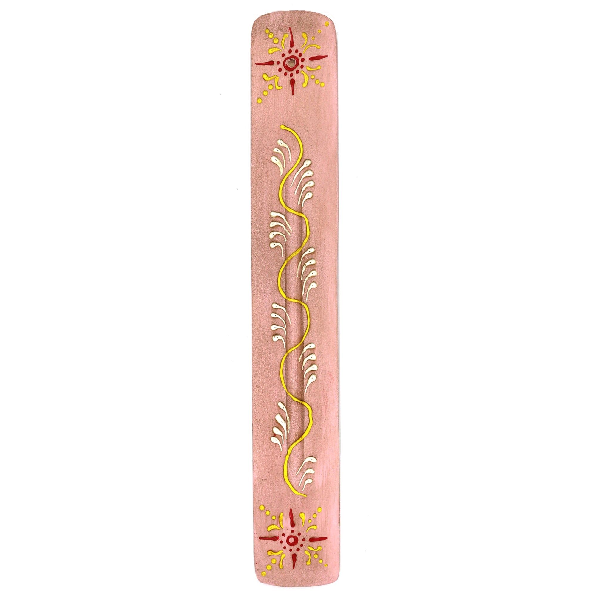 Pink - Wooden Ash Catcher (11") | Burner | Wiccan Center