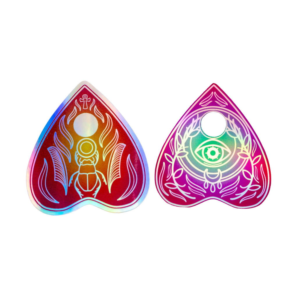 Planchette Holographic Sticker | | Wiccan Center