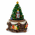 Animated Nutcracker Ballerina Christmas Figurine - Rotating Tree Music Box | Musical Figurines > Ballet | Wiccan Center