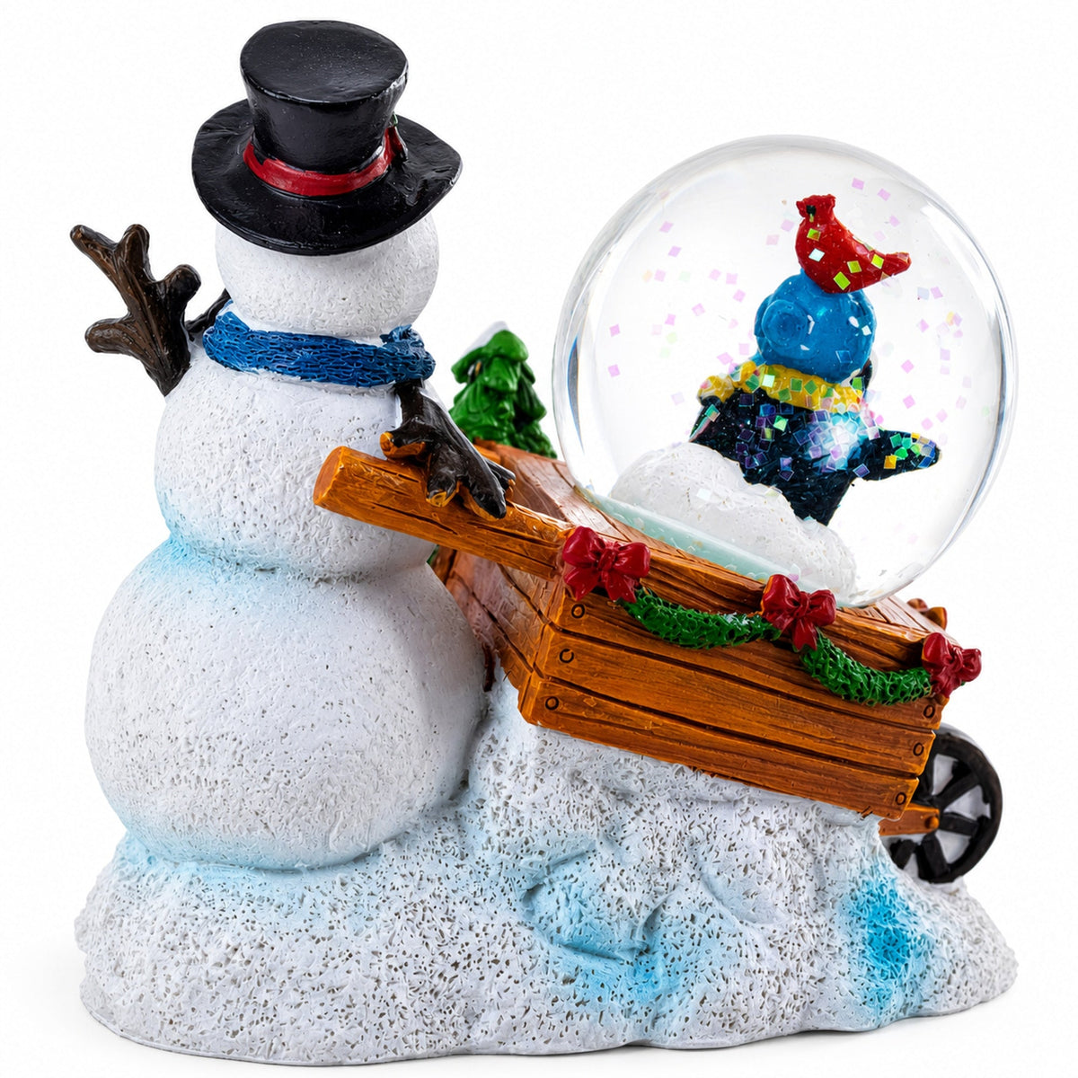 Snowman, Penguin and Cardinal Mini Water Snow Globe | Snow Globes > Snowmen | Wiccan Center