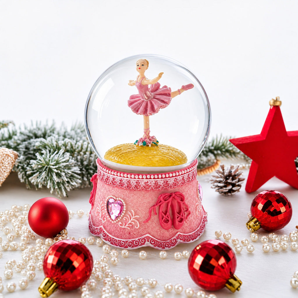 Ballerina in Spin Musical Water Snow Globe | Snow Globes > Ballet | Wiccan Center
