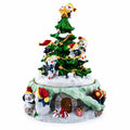 Animated Musical Penguin Christmas Tree Figurine - Rotating Music Box | Musical Figurines > Animals | Wiccan Center