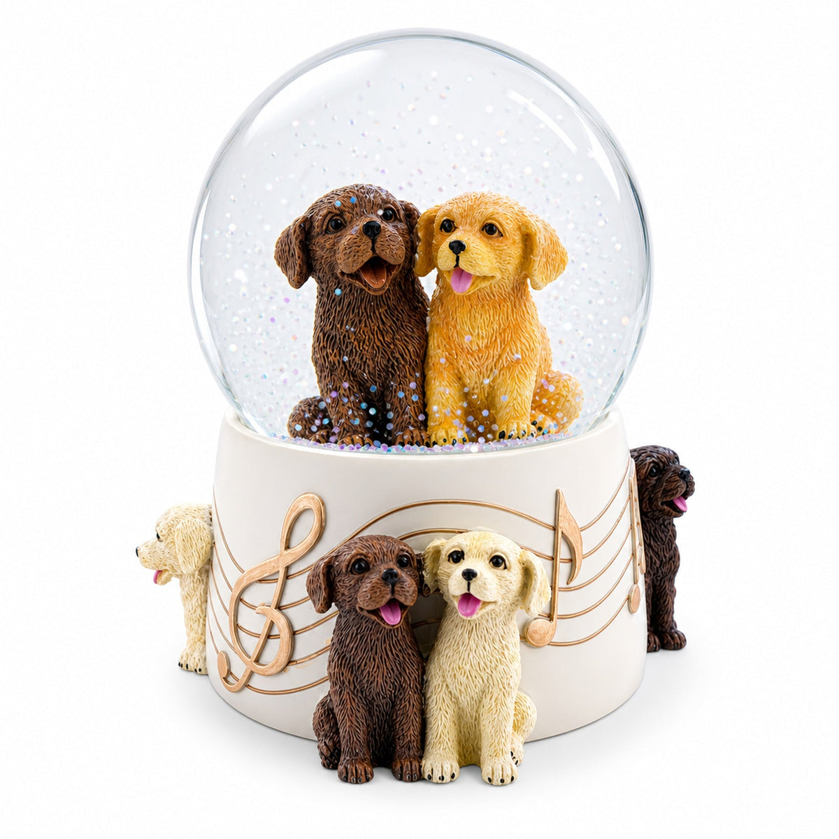 Dogs Party Musical Water Snow Globe | Snow Globes > Animals | Wiccan Center