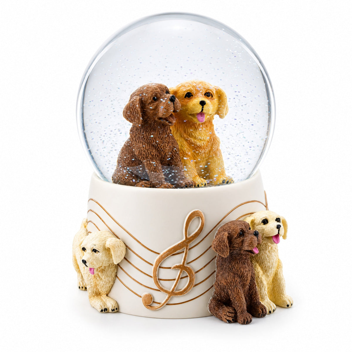 Dogs Party Musical Water Snow Globe | Snow Globes > Animals | Wiccan Center