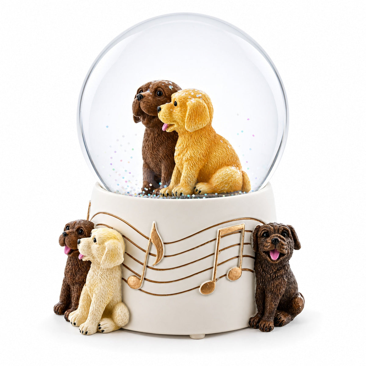 Dogs Party Musical Water Snow Globe | Snow Globes > Animals | Wiccan Center
