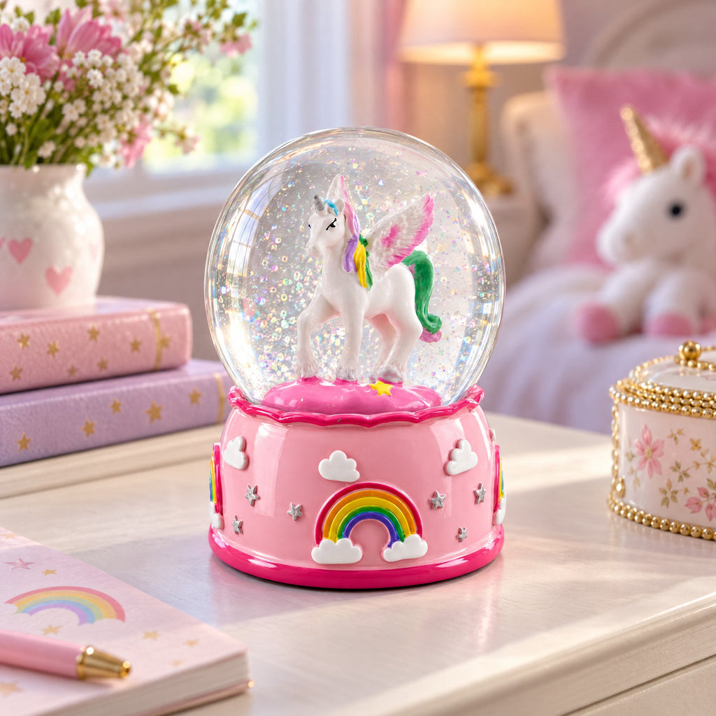Rainbows Mini Water Snow Globe | Snow Globes > Fairy Tales | Wiccan Center