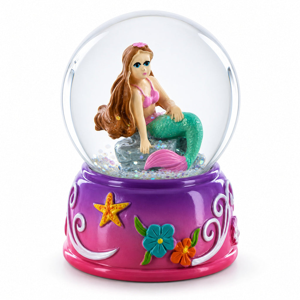Enchanting Mermaid Oasis Miniature Water Globe | Snow Globes > Fairy Tales | Wiccan Center