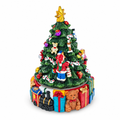 Animated Musical Christmas Tree Figurine - Rotating Deck the Halls Music Box | Musical Figurines > Christmas Trees | Wiccan Center