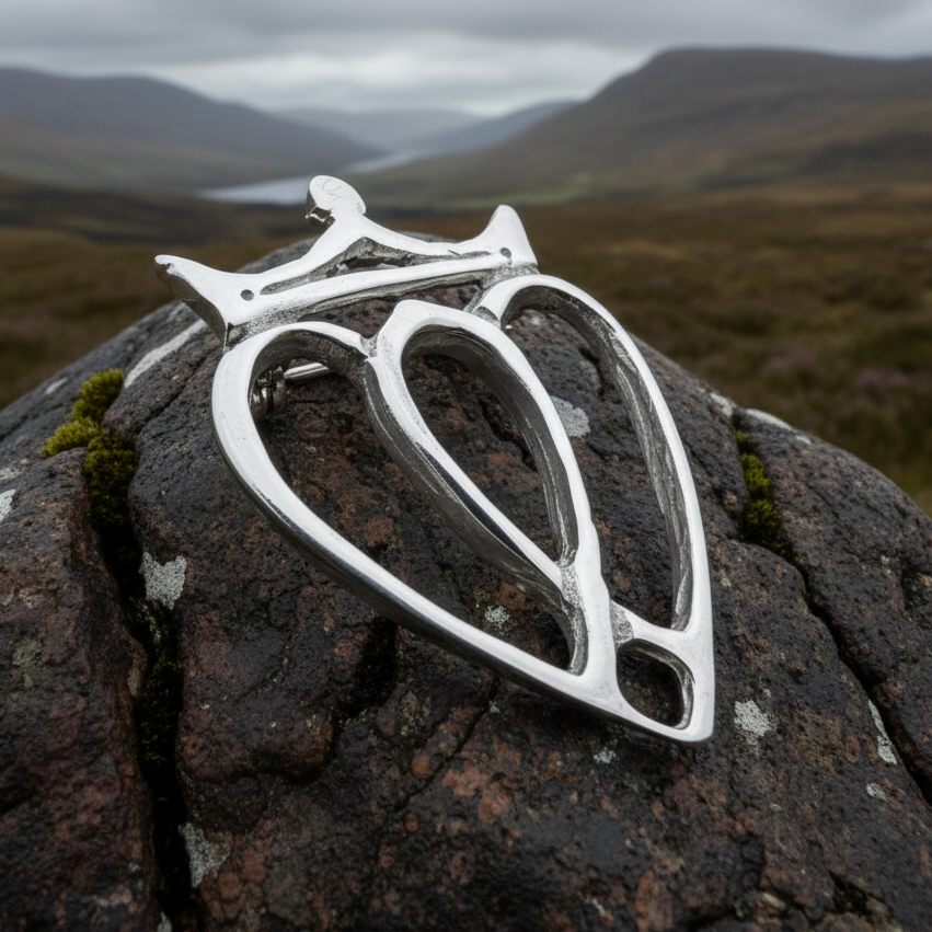 Jocasta Luckenbooth Brooch - Handmade in Scotland | Brooch | Wiccan Center