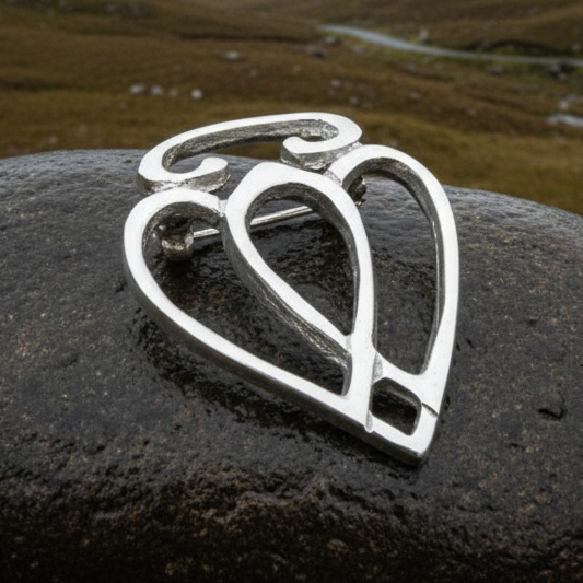 Claire Luckenbooth Brooch - Handmade in Scotland | Brooch | Wiccan Center